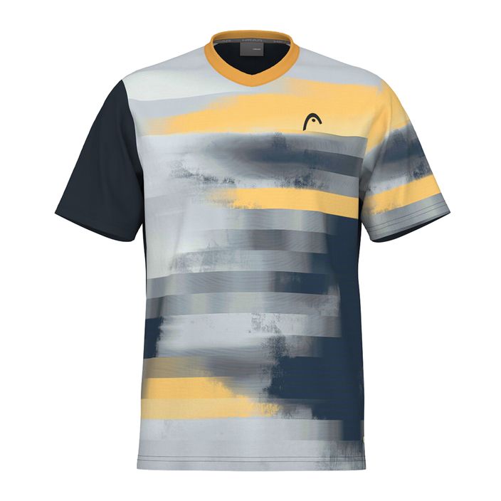 Koszulka tenisowa męska HEAD Topspin navy/print vision m 2