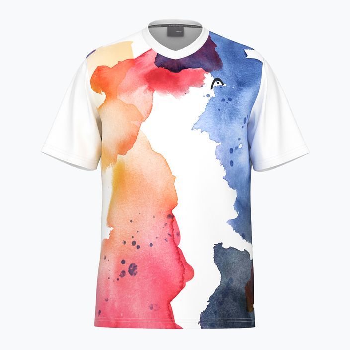 Koszulka tenisowa męska HEAD Topspin print vision m/royal