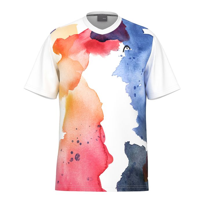 Koszulka tenisowa męska HEAD Topspin print vision m/royal 2