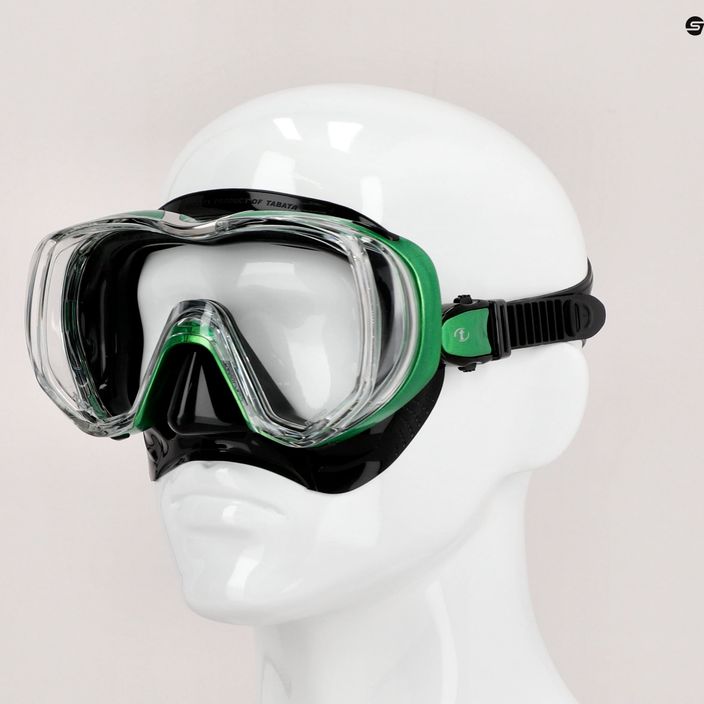 Maska do nurkowania TUSA Tri-Quest FD zielona 7