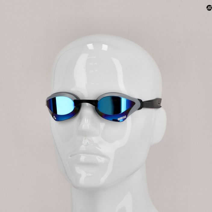 Okulary do pływania arena Cobra Core Swipe Mirror blue/silver 8