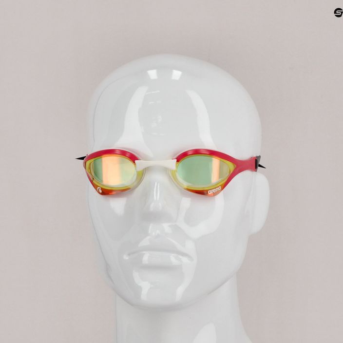 Okulary do pływania arena Cobra Ultra Swipe Mrirror yellow copper/pink 8