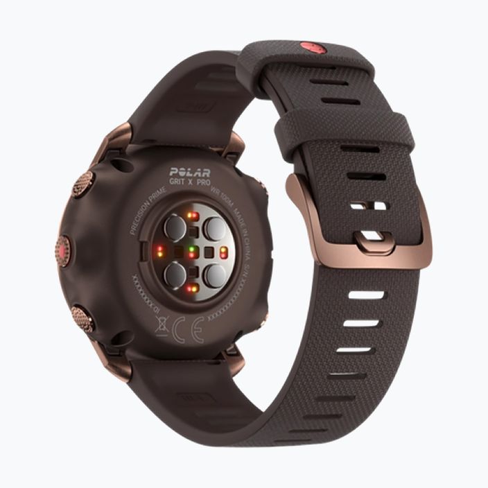 Zegarek Polar brązowy Grit X Pro 4