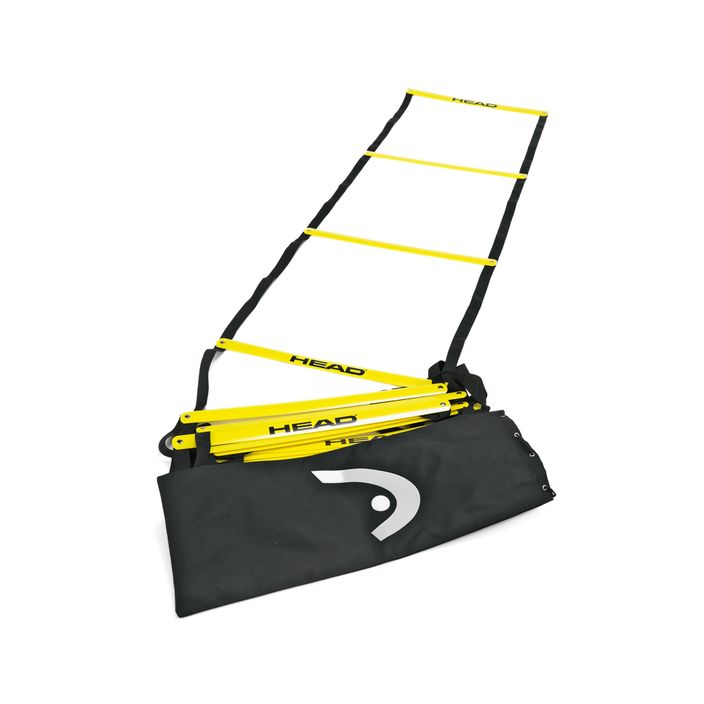 Drabinka treningowa HEAD Agility Ladder black/yellow 2