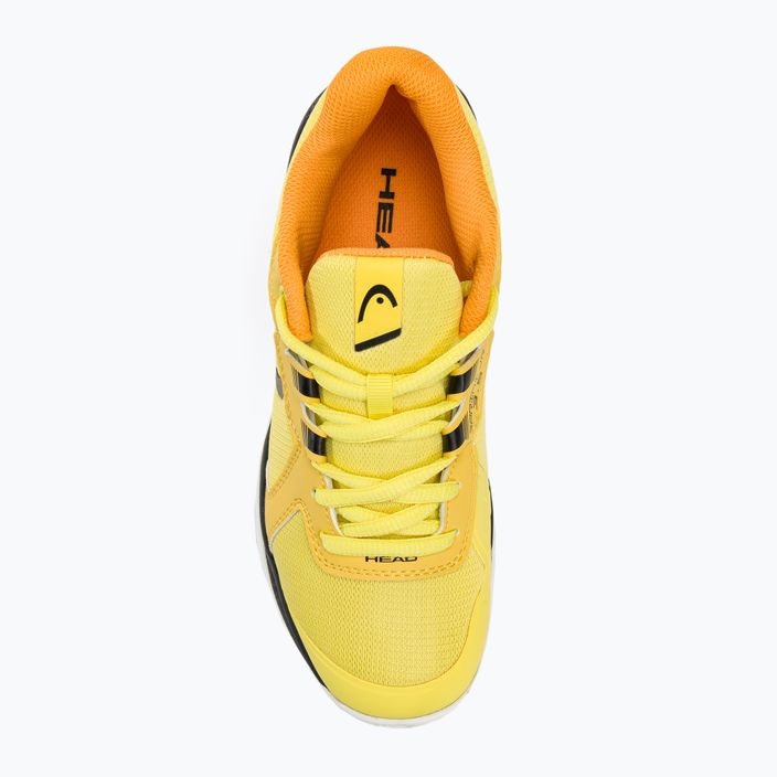 Buty do tenisa dziecięce HEAD Sprint 3.5 banana/black 5