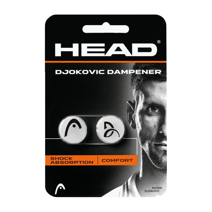 Tłumiki drgań HEAD Djokovic Dampener 2 szt. white 2