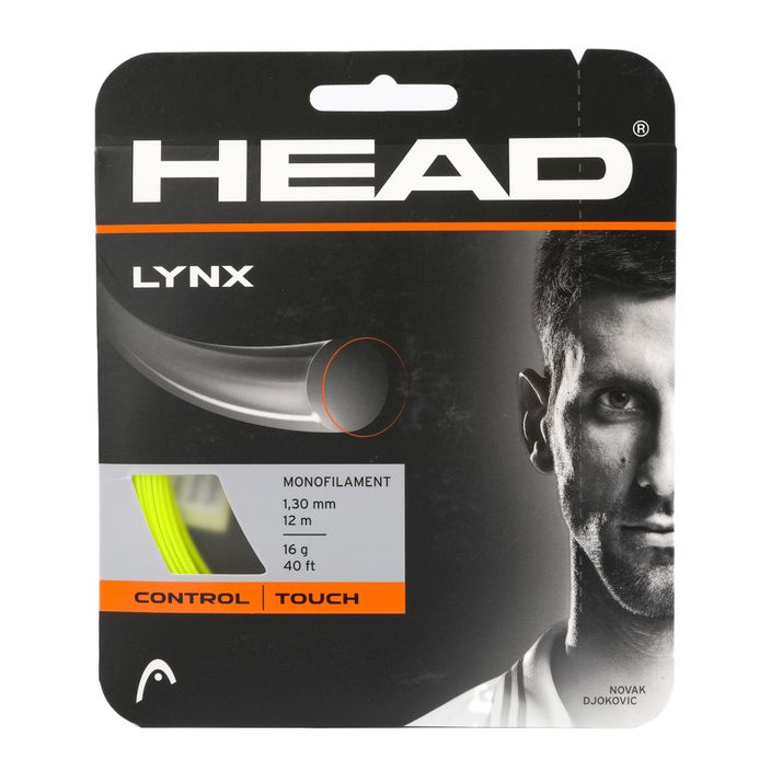 Naciąg tenisowy HEAD Lynx 12 m yellow 2