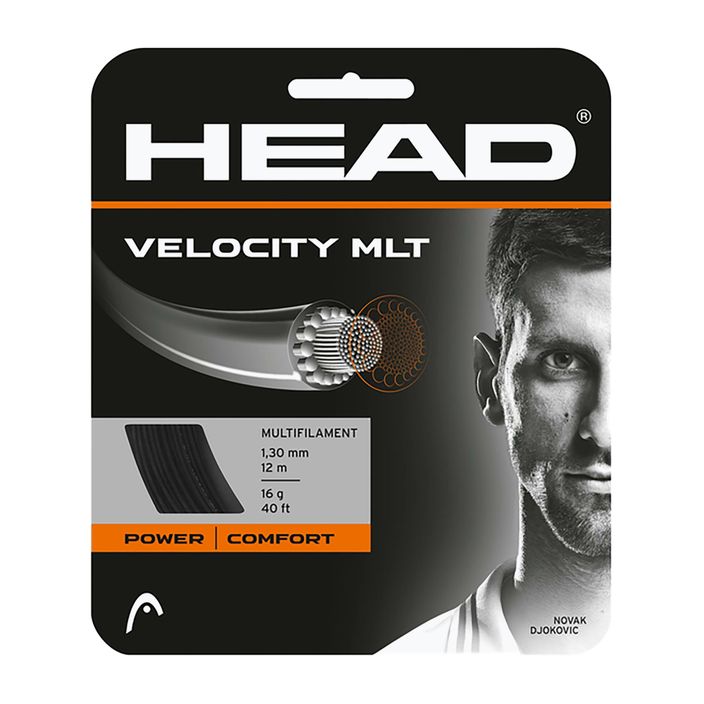 Naciąg tenisowy HEAD Velocity MLT 12 m black 2