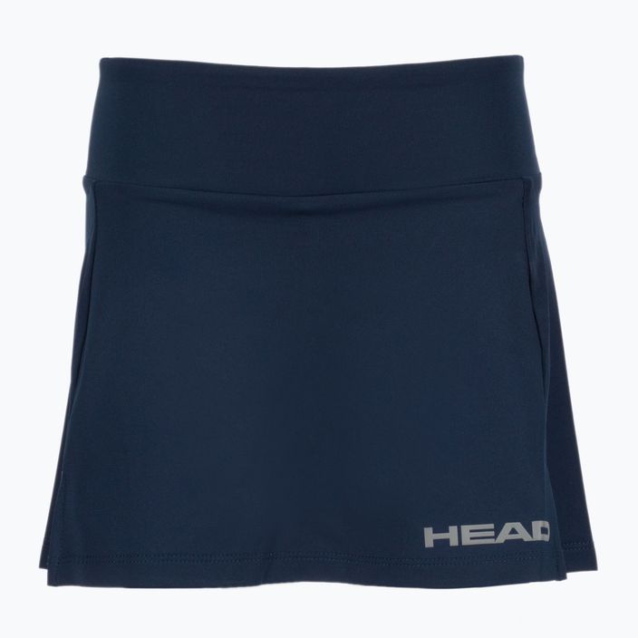 Spódnica tenisowa dziecięca HEAD Club Basic Skort dark blue
