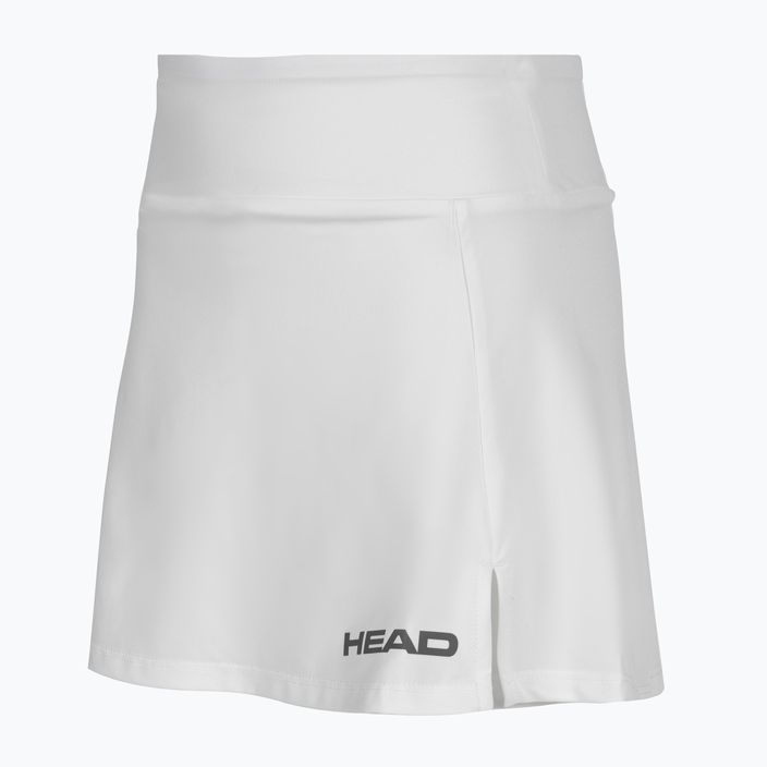 Spódnica tenisowa dziecięca HEAD Club Basic Skort white 3