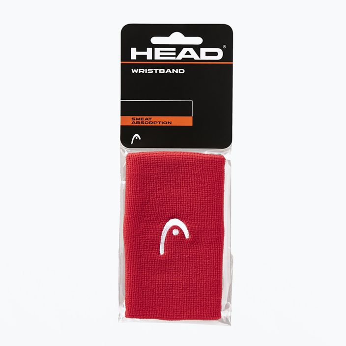 Frotki na nadgarstek HEAD Wristband 5" 2 szt. red 3