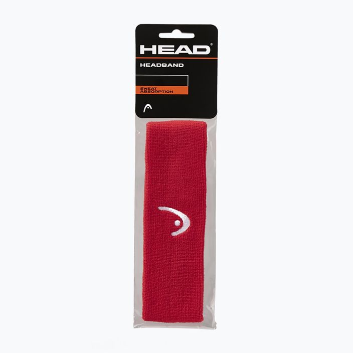 Opaska na głowę HEAD Headband red 3