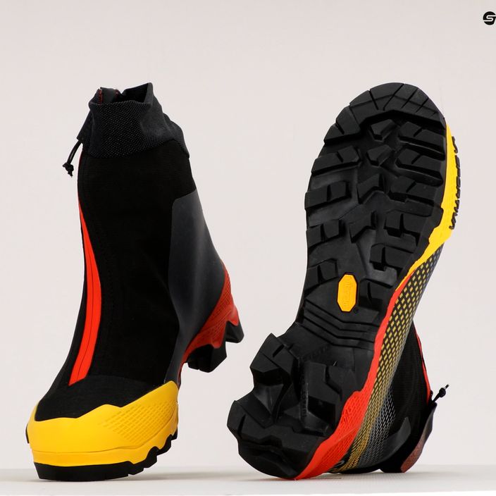 Buty wysokogórskie męskie La Sportiva Aequilibrium Top GTX black/yellow 11