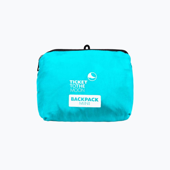 Plecak turystyczny Ticket To The Moon Mini Backpack 15 l turquoise/royal blue 2