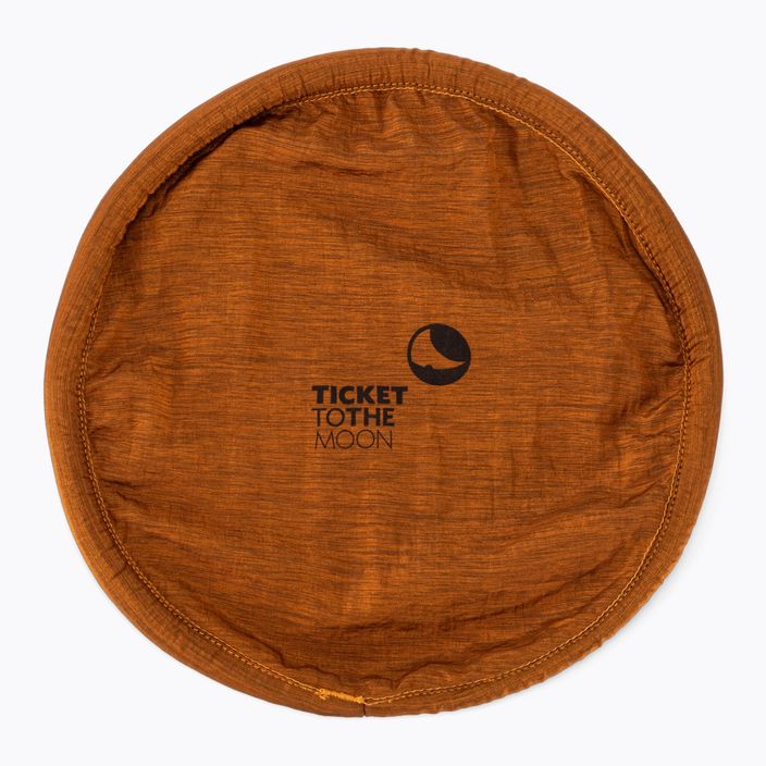 Frisbee składane Ticket To The Moon Pocket terracotta orange