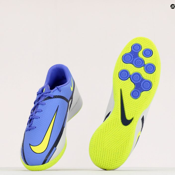 Buty piłkarskie męskie Nike Phantom GT2 Academy IC sapphire/volt/grey fog/blue void 10