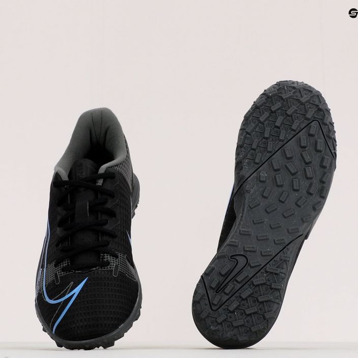 Buty piłkarskie dziecięce Nike Vapor 14 Academy TF Jr black/iron grey 10