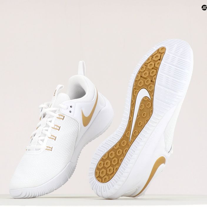 Buty do siatkówki Nike Air Zoom Hyperace 2 LE white/gold 9
