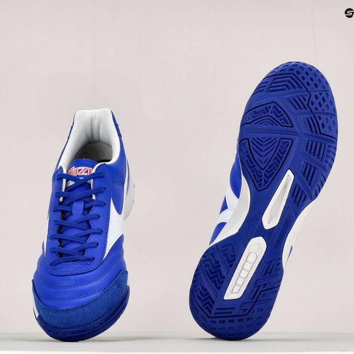 Buty piłkarskie męskie Mizuno Morelia Sala Classic IN  niebieskie Q1GA200225 10