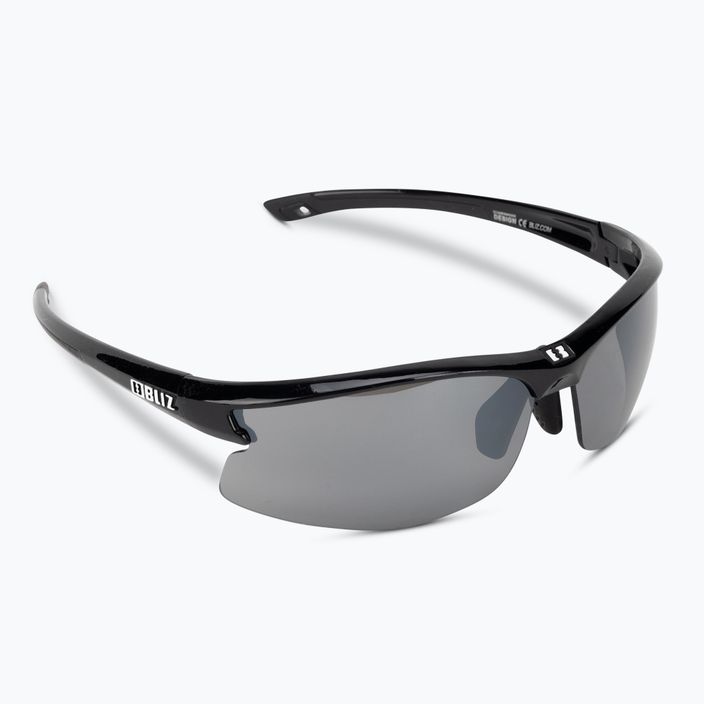 Okulary przeciwsłoneczne Bliz Motion + shiny metallic black/smoke silver mirror