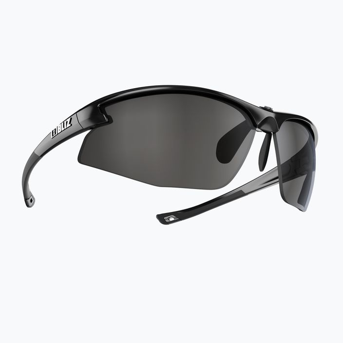 Okulary przeciwsłoneczne Bliz Motion + shiny metallic black/smoke silver mirror 2