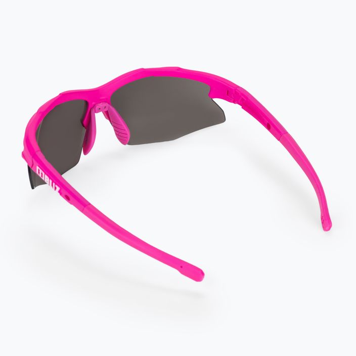 Okulary przeciwsłoneczne Bliz Hybrid Small pink/smoke silver mirror 2