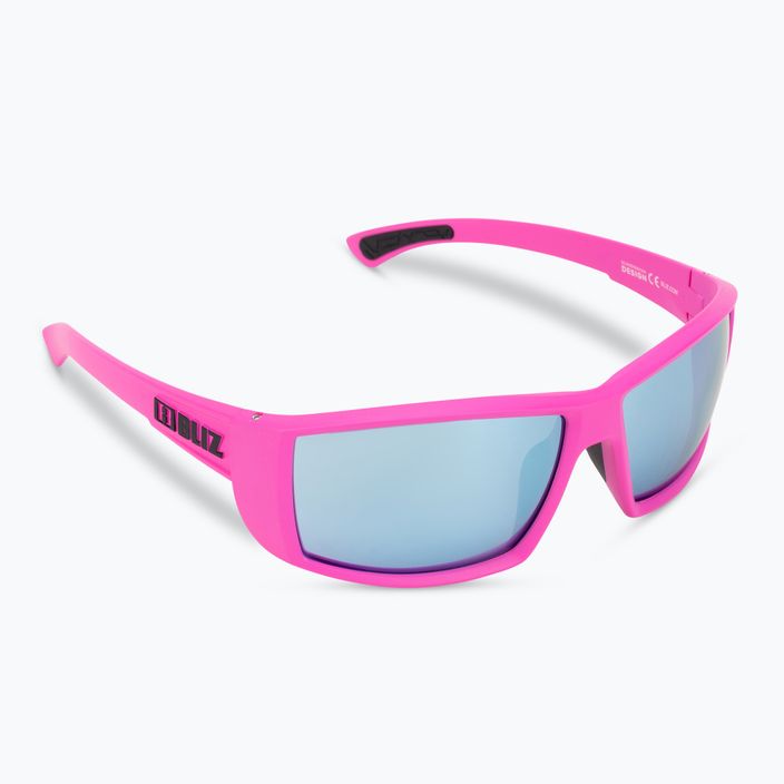 Okulary przeciwsłoneczne Bliz Drift matt pink/smoke blue multi