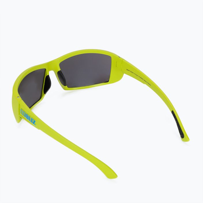 Okulary przeciwsłoneczne Bliz Drift matt limegreen/smoke blue multi 2