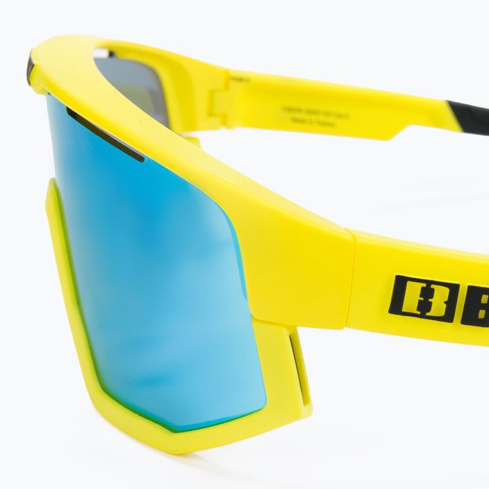 Okulary przeciwsłoneczne Bliz Vision matt yellow/smoke blue multi 4