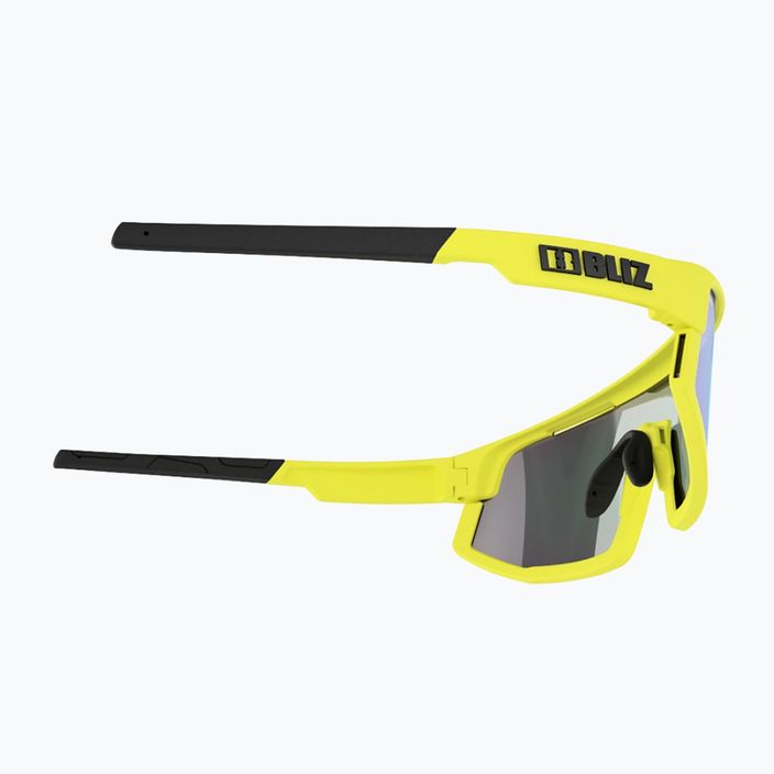 Okulary rowerowe Bliz Vision matt yellow/smoke blue multi 52001-63 8