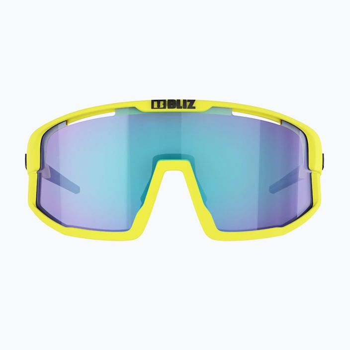 Okulary przeciwsłoneczne Bliz Vision matt yellow/smoke blue multi 9