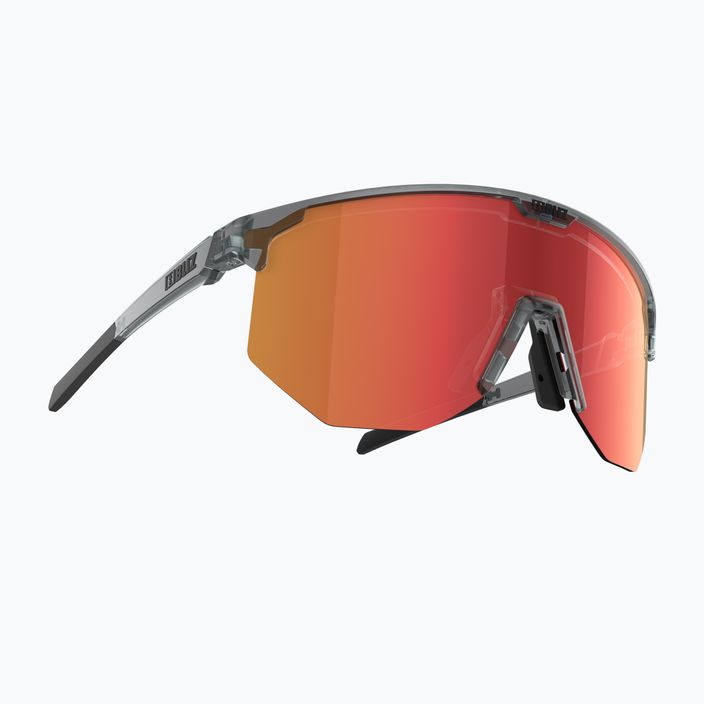 Okulary przeciwsłoneczne Bliz Hero S3 transparent dark grey/brown red multi 2