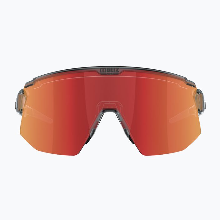 Okulary przeciwsłoneczne Bliz Breeze transparent dark grey/brown red multi/orange 3
