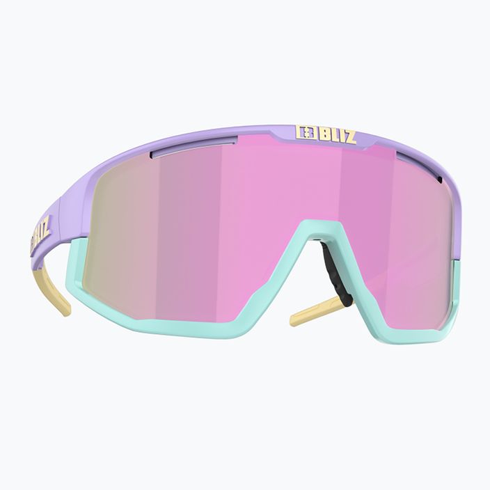Okulary przeciwsłoneczne Bliz Fusion Small matt pastel purple/brown/pink multi