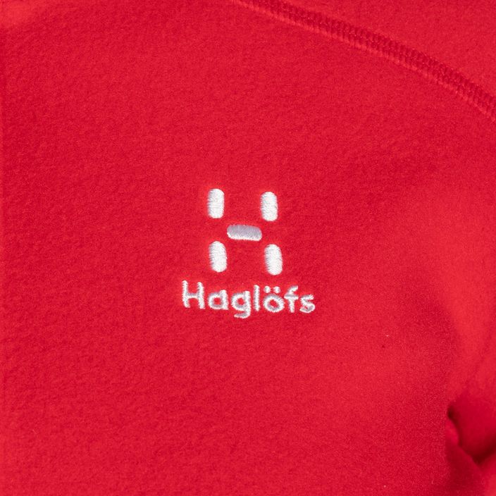 Bluza trekkingowa damska Haglöfs Buteo Mid scarlet red 3