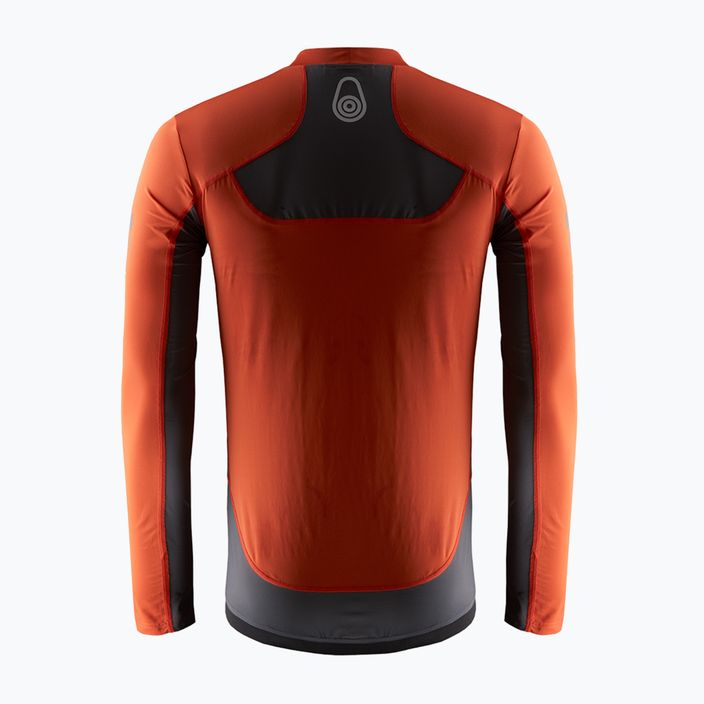 Longsleeve żeglarski męski Sail Racing Reference LS Rashguard fiery red 2