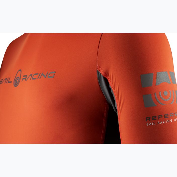 Longsleeve żeglarski męski Sail Racing Reference LS Rashguard fiery red 4