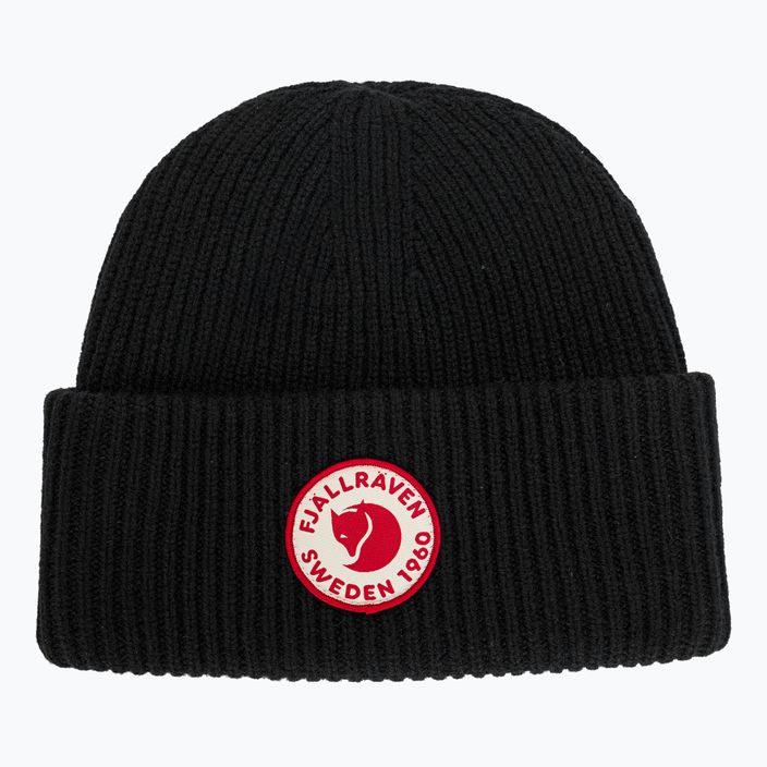 Czapka zimowa Fjällräven 1960 Logo Hat black 5