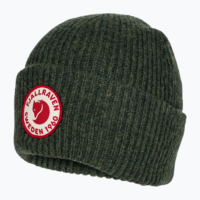 Czapka zimowa Fjällräven 1960 Logo Hat deep forest 3