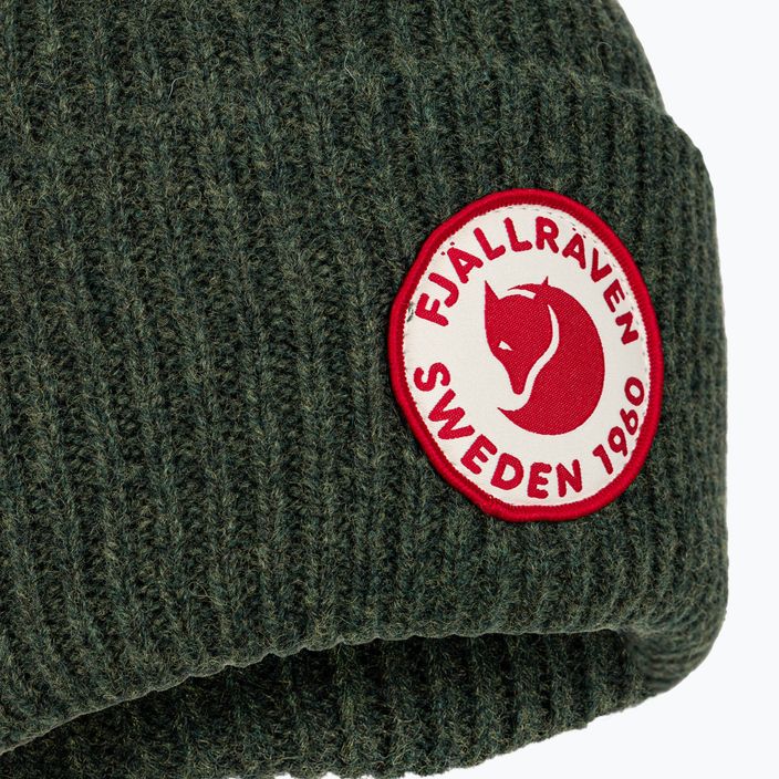 Czapka zimowa Fjällräven 1960 Logo Hat deep forest 4