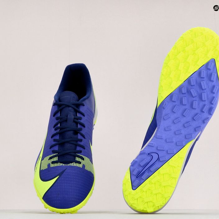 Buty piłkarskie męskie Nike Vapor 14 Academy TF lapis/volt/blue void 10