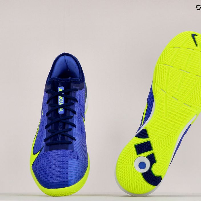 Buty piłkarskie męskie Nike Zoom Vapor 14 Pro IC sapphire/volt/blue void 10