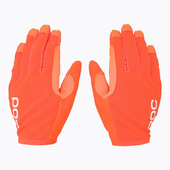 Rękawiczki rowerowe POC AVIP Long zink orange 3