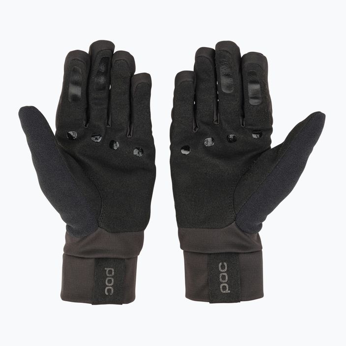 Rękawiczki rowerowe POC Essential Softshell Glove uranium black 2