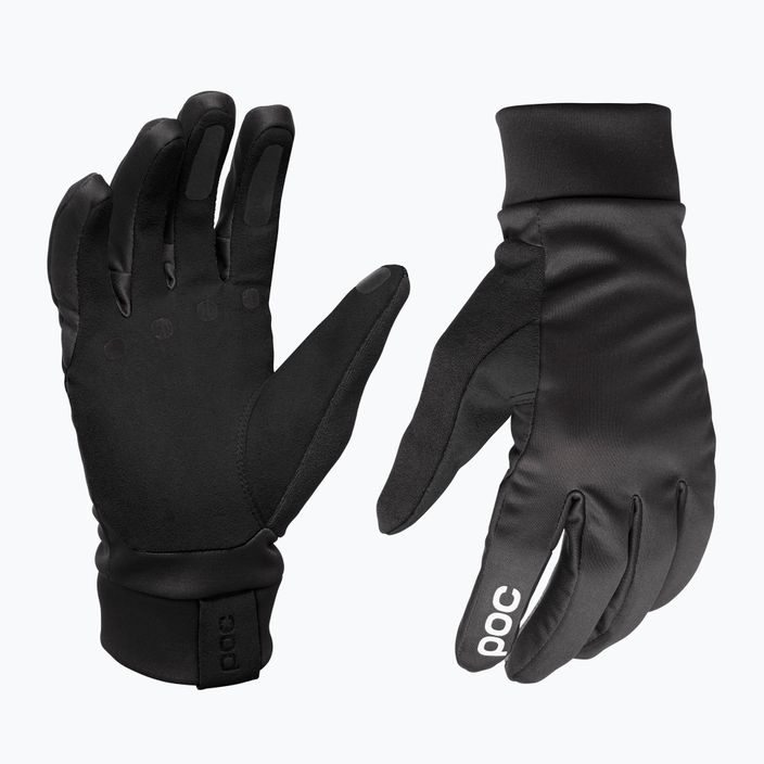 Rękawiczki rowerowe POC Essential Softshell Glove uranium black 5