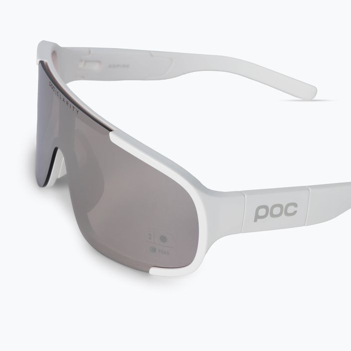Okulary przeciwsłoneczne POC Aspire hydrogen white/clarity road silver 5