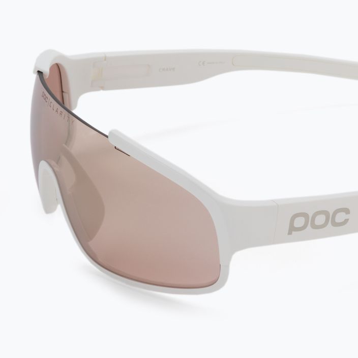 Okulary przeciwsłoneczne POC Crave hydrogen white/clarity trail silver 5