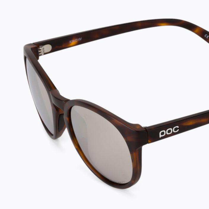 Okulary przeciwsłoneczne POC Know tortoise brown/clarity road silver 5