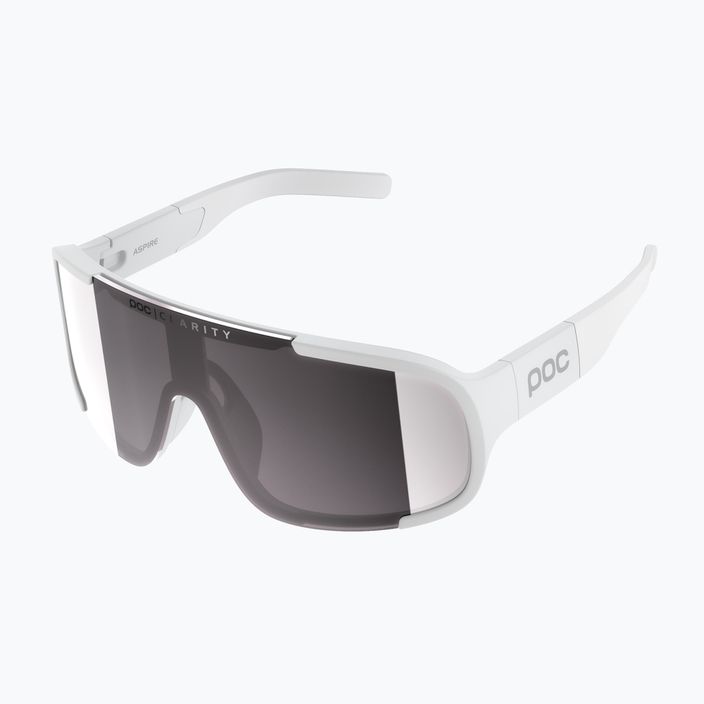 Okulary przeciwsłoneczne POC Aspire hydrogen white/clarity road/sunny silver