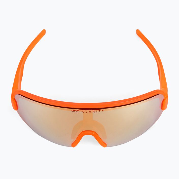 Okulary przeciwsłoneczne POC Aim fluorescent orange translucent/clarity road gold 3